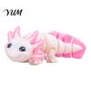 Micro Landscape Decorations 3D Printed Articulated Animal Figurine, Flexible Cartoon Ornament for Desk Decoration & Small Decorative Toys Stress