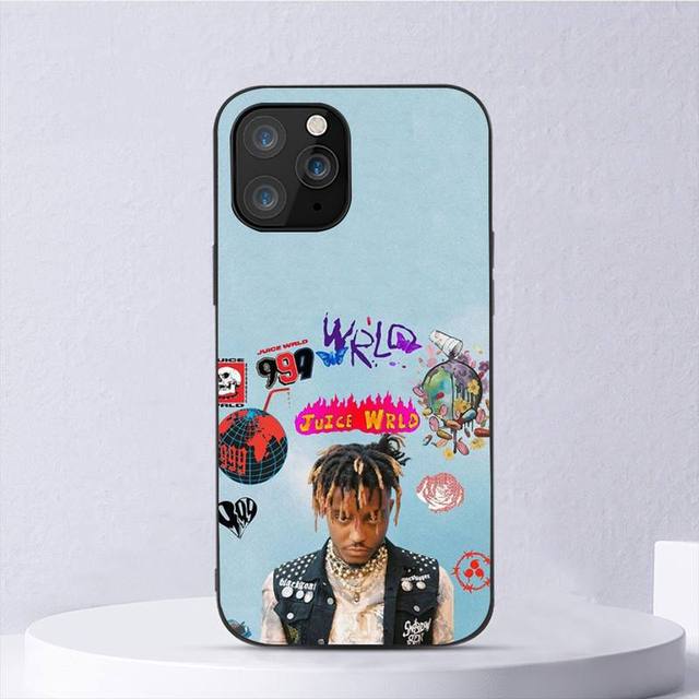 Чехол для телефона Rap Juice Wrld Singer для Iphone 11 12 Mini 13 14 Pro Xs Max X 8 7 6s Plus 5 Se Xr Shell