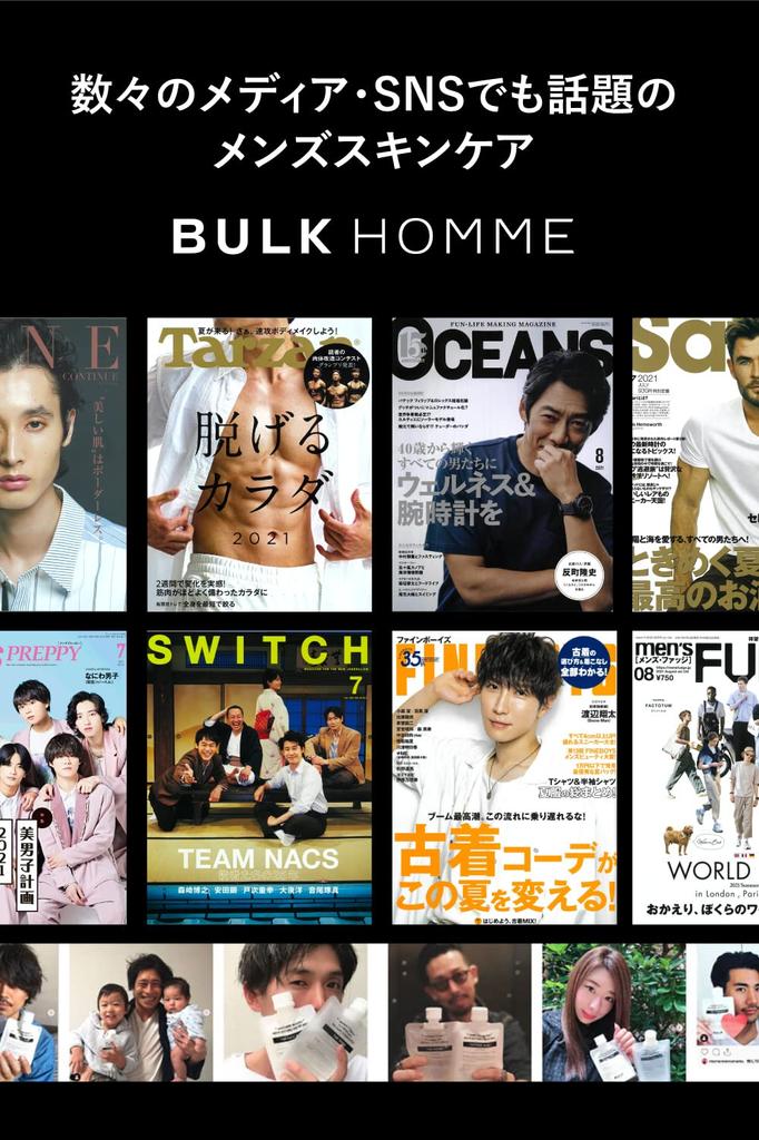 Bulk Homme Shampoo 200 г Treatment 180 г Мужской и