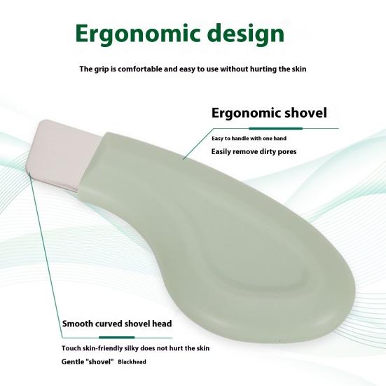 Силиконовый скребок для лица для глубокой очистки, удобный для путешествий, скраб для кожи, шпатель для лица, инструмент для удаления черных точек на носу для мужчин и женщин
