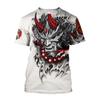 Summer Vintage Japanese Samurai T Shirt Men Cotton Casual Short Sleeve Tops O-Neck Oversized Men's Clothing Punk Streetwear 6xl