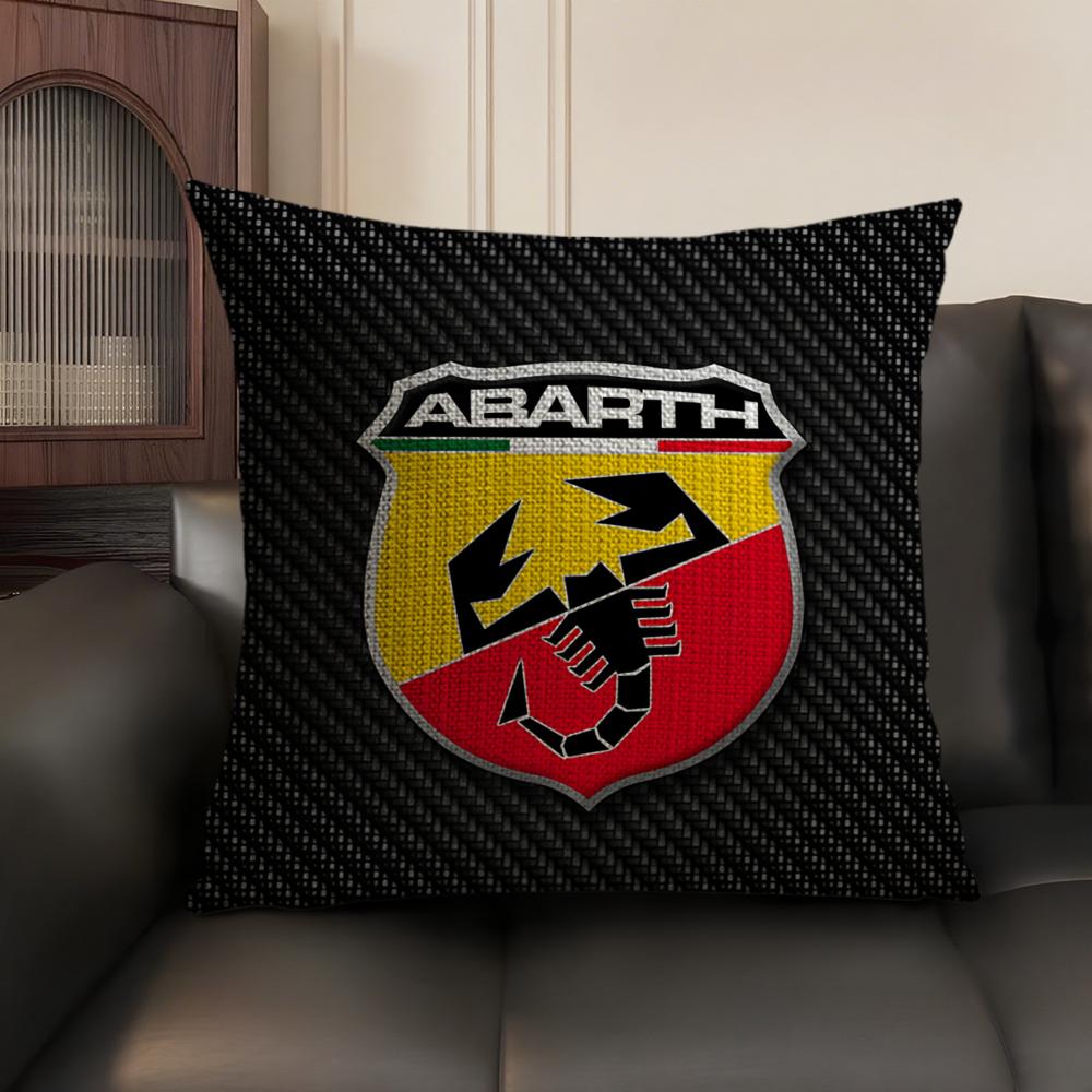 Brand AAbarth Scorpion Cushion Cover Natural Linen Organic Fabric DoubleSided Printing Sofa Home Decor Gift Pillow Case