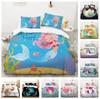Мягкий и быстросохнущий 3D комплект постельного белья с рисунком русалки, пуховый пододеяльник для девочек и молодежи, пододеяльник для комнаты, 2/3, подарки на день рождения
