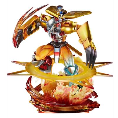 Уникальная художественная студия Digimon Adventure Большая статуэтка серии Digimon Adventure WARGREYMON Полная фигурка из окрашенного полистоуна