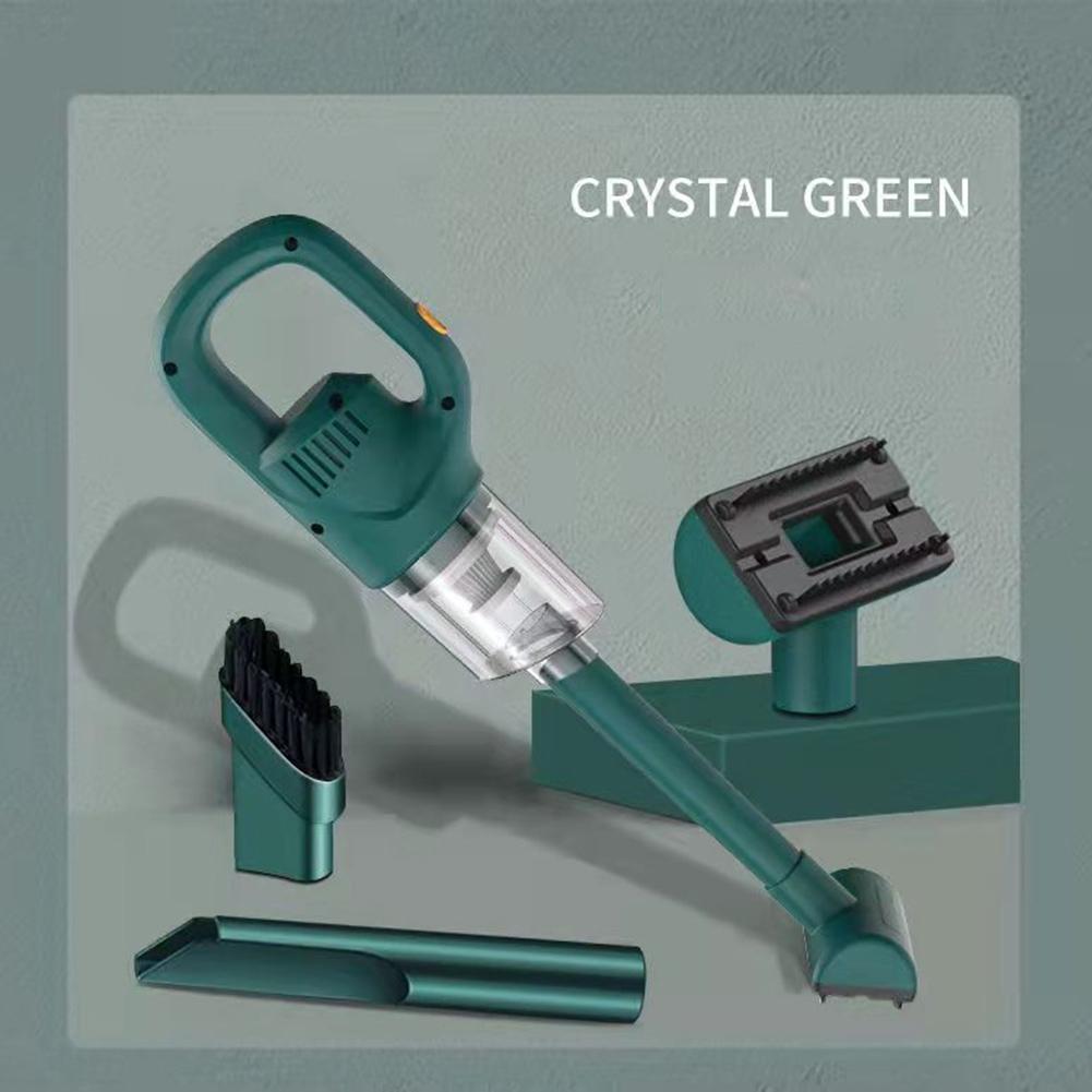 Многофункциональный беспроводной портативный мощный портативный пылесос (зеленый)