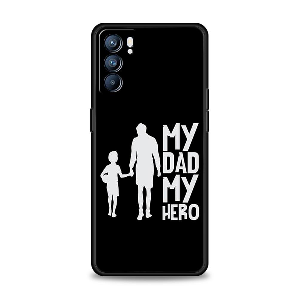 Чехол для телефона для Oppo Reno13 Reno12 Reno11 F Reno10 Pro A54 A53 A95 A76 A74 A57 A98 A80 A79 5G A78 4G Модный Чехол Супер Мама Папа