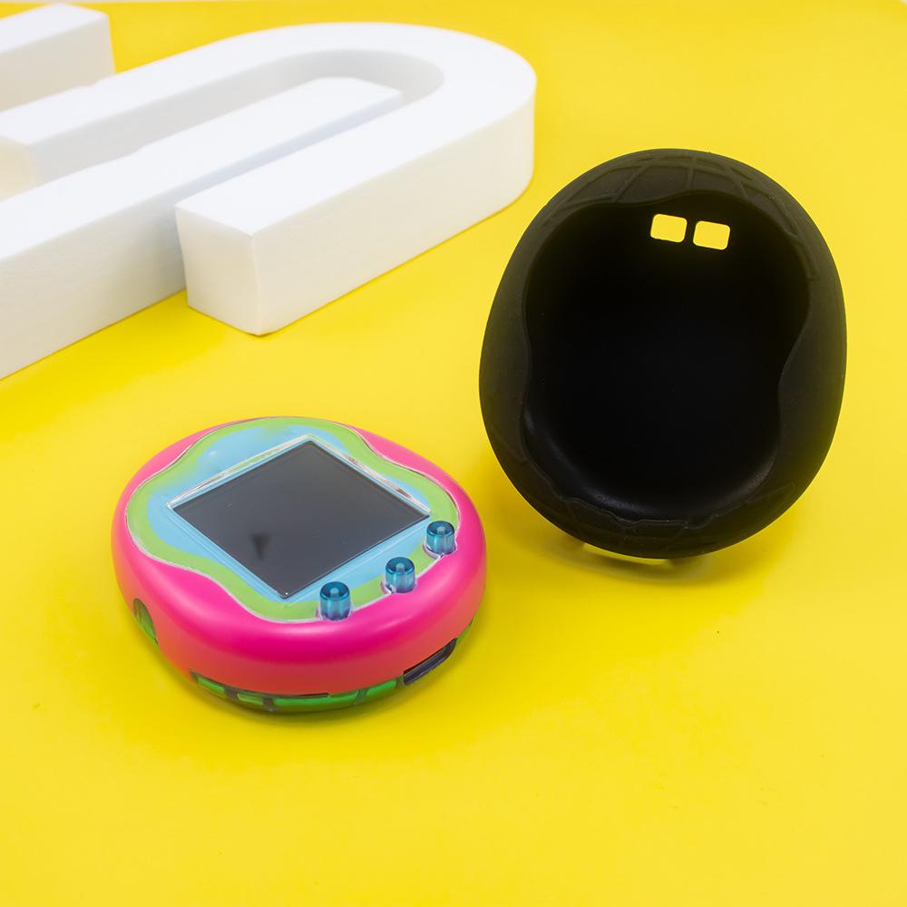 Fall Prevention Game Console Storage Box Silicone Cover Case for Tamagotchi Uni(2023) Travel
