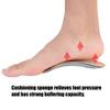 3/4 Length Unisex Flat Feet Arch Support Pain Relive Massage Shoes Pad Orthotic Insoles