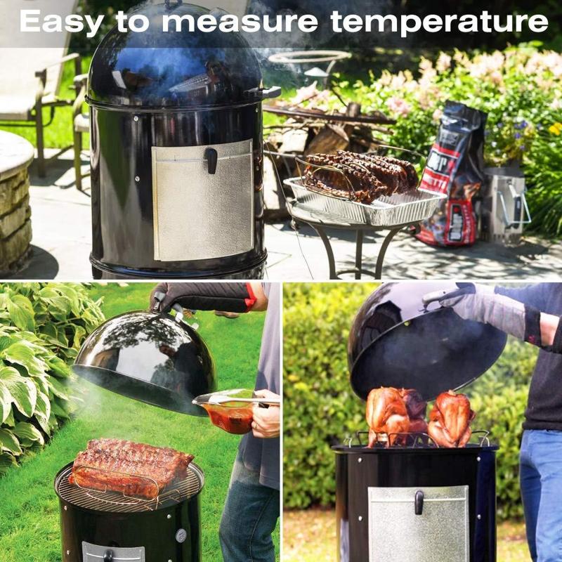 Набор из 2 термометров и втулок для зондов, сменные термометры для гриля, детали для грилей, плит и многого другого