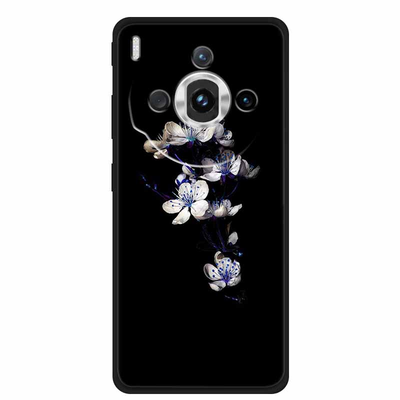 Для ZTE nubia Z60S Pro 6.78" Чехол ТПУ Мягкий Черный Силикон Расписной Милый Кот Звездный Чехол для Nubia Z60S Pro Роскошные Животные Funda