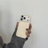 Чехол в корейском стиле в горошек для Apple 17 Pro Max и 15 Pro Max - Мягкий IMD13/1