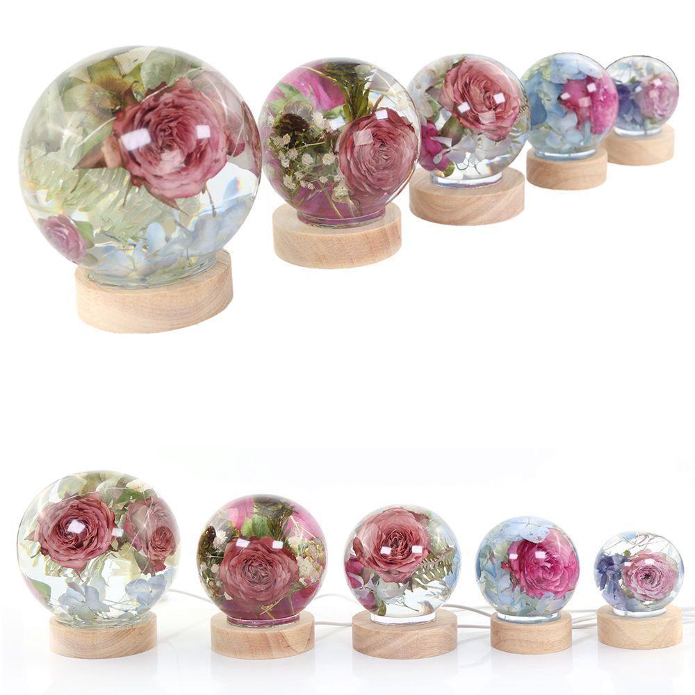 DIY ремесла инструменты для изготовления ювелирных изделий УФ-форма для эпоксидной смолы круглый шар подсвечник силиконовая форма