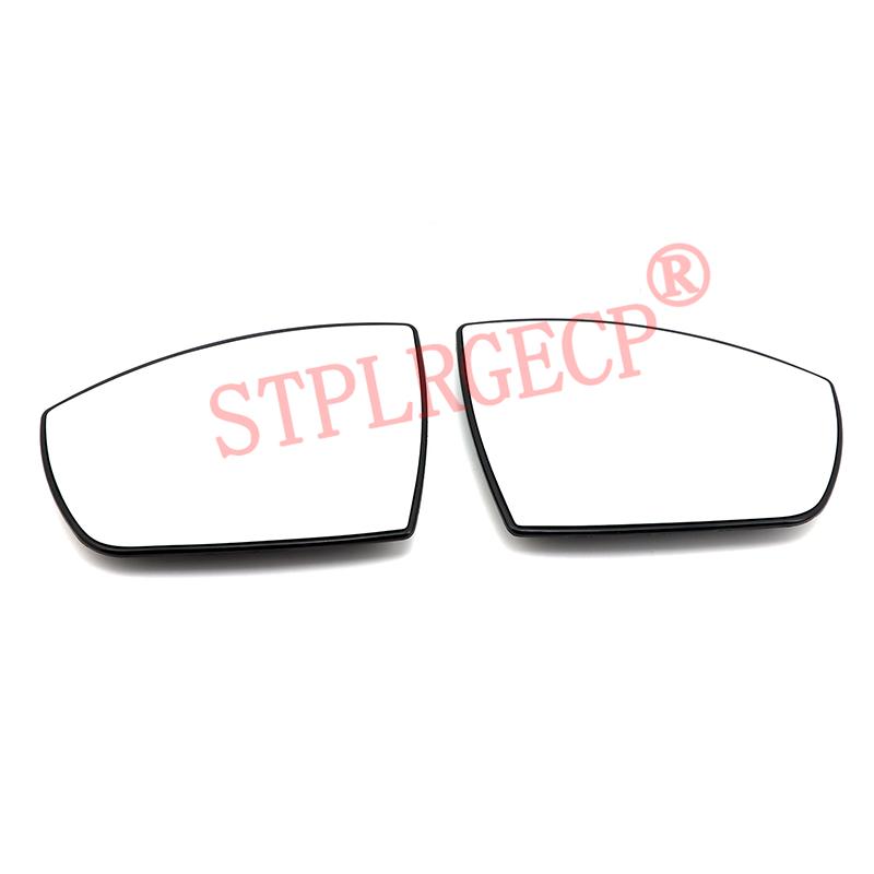 Stplrgecp Passenger Driver Side Left or Right Door Side Heated Wing Mirror Glass Lens for Ford Escape 13-16 Kuga EcoSport 13-20