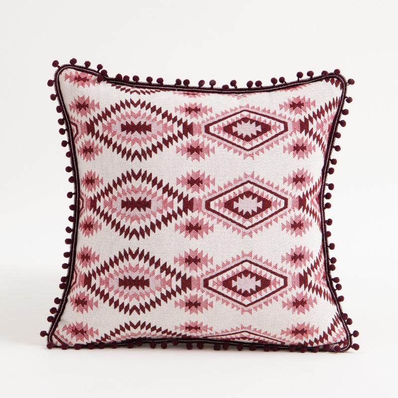 Moroccan Decorative Geometric Pattern Throw Pillow Case Waist Cushion Cover Vintage Home Decor