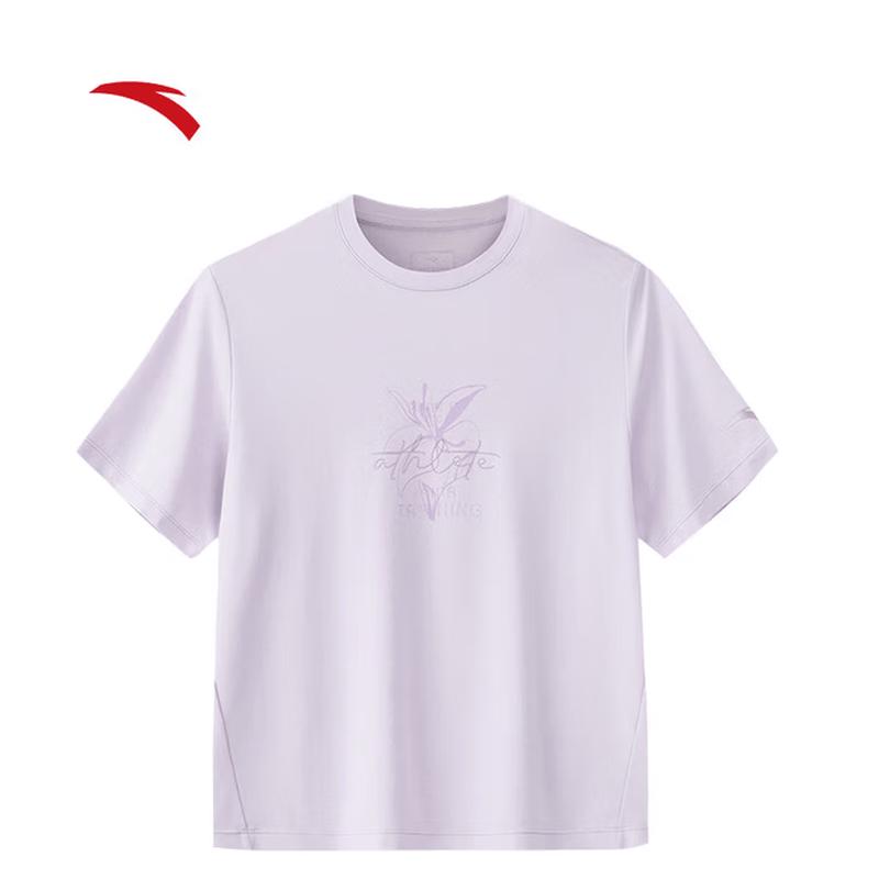 ANTA Women's Ice Silk Short Sleeve Sports T-Shirt