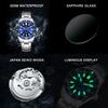 Cadisen 8207 Новые роскошные мужские часы высшего бренда с коробкой 200 м водонепроницаемые автоматические мужские механические часы