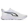 Puma All-Day Active Logo Power Comfortable Breathable Fabric Non-Slip Wear-Resistant Low-Top Running Shoes Unisex Running Shoes White Black 389203-01