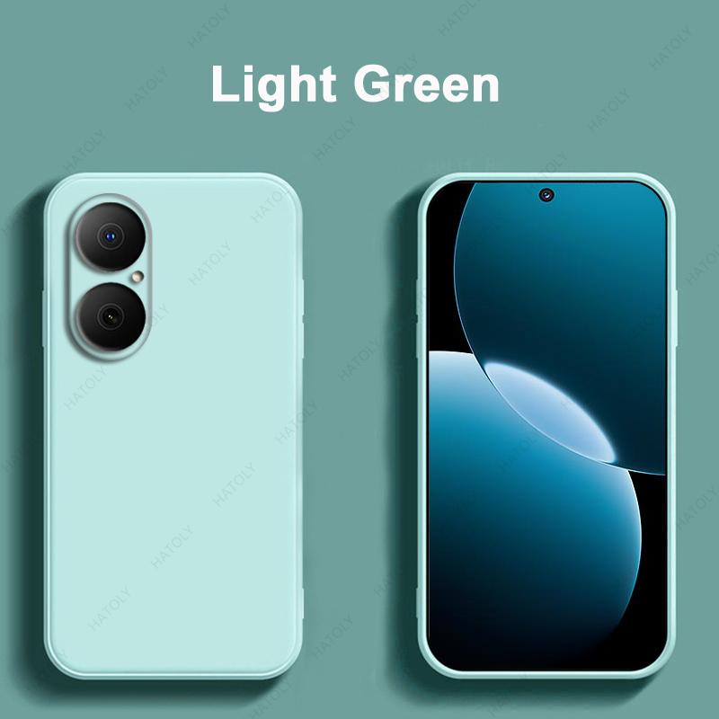 Жидкий силиконовый чехол для телефона Huawei Enjoy 80, чехол, мягкая задняя крышка Funda для Huawei Nova Y73, чехол, чехол