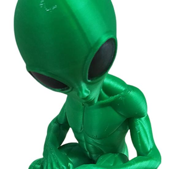 Yousheng 3D-печатная фигурка инопланетянина, игрушка, реалистичная шарнирная модель инопланетянина, антистрессовая фигурка-непоседа, динамичная поза, модель инопланетянина