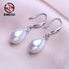 Drop Earrings For Women Fashion Pearl Earrings Jewerly For Wedding Bride Party Flower Earrings Gifts