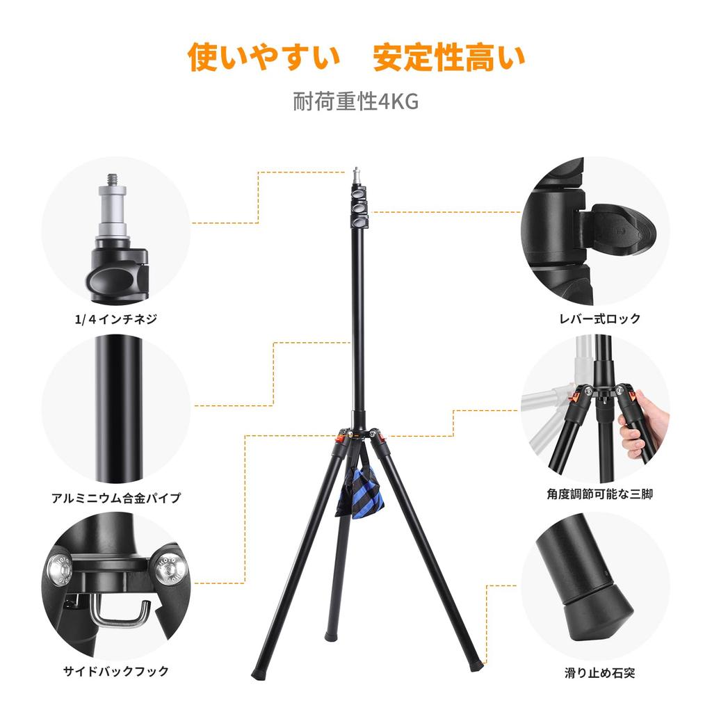 Концептуальная стойка для освещения, стойка для фотовспышки, стойка для фотовспышки, изготовленная из алюминия, легкая, 890 г, удобная для переноски, компактная, с рычажным замком, студийный угол