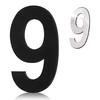 House Door Number Punch Free Self-adhesive Rustproof Corrosion Resistant Easy Installation Garden Door Address Number