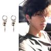 Artistic Cone Drop Earrings Punk Style Tassels Dangle Earwear Lightweight Alloy Jewelry For Women Daily Party