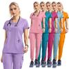 Women's Quick-Dry Elastic Medical Workwear Set