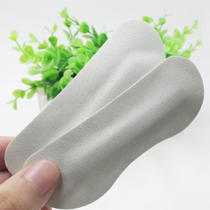 2/4Pcs Heel Pad Anti-Wear Foot Simulation Leather Heel Shoe Stickers Insoles Protection Pad