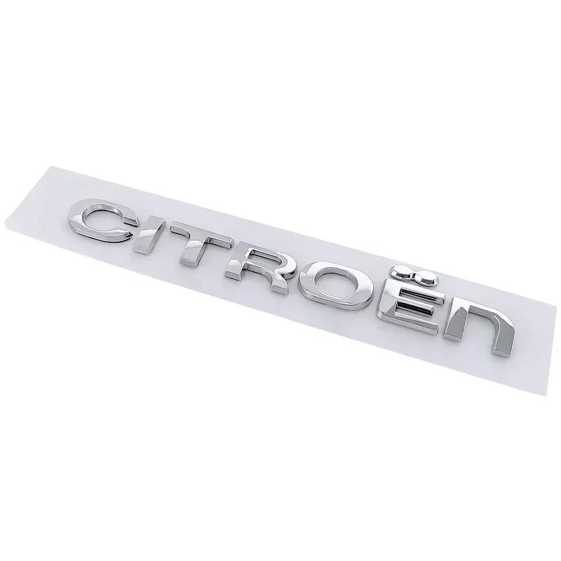ABS Наклейка-значок на задний багажник автомобиля для Citroen C4 C3 C5 C1 DS3 DS5 DS4 Jumper Berlingo Nemo Наклейка Аксессуары для модификации авто