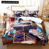 3D Аниме Цепной Солдат Комплект Постельного Белья Односпальный Полуторный Двуспальный Кинг-сайз Комплект для Кровати Взрослые Подростки Спальня Пододеяльник Комплекты Домашний Текстиль