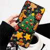 Рождественский Подарочный Дизайн Чехол для Телефона Для Samsung A73 A72 A71 A55 A54 A53 A52 A51 A13 A22 A16 A15 A12 A14 A26 A07 5G Черный