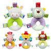 Ovce Baby Comfort Plush Toy Puzzle Bell Cloth Doll Color Label Rattle