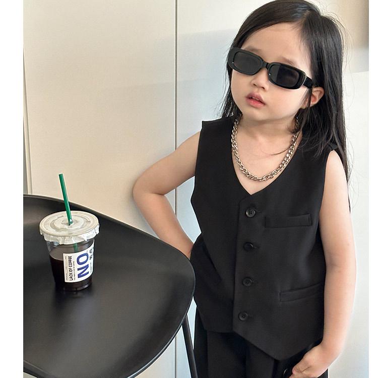 Осень 2025 Девочки Костюм-конфетка из 3 предметов - Блейзер в корейском стиле