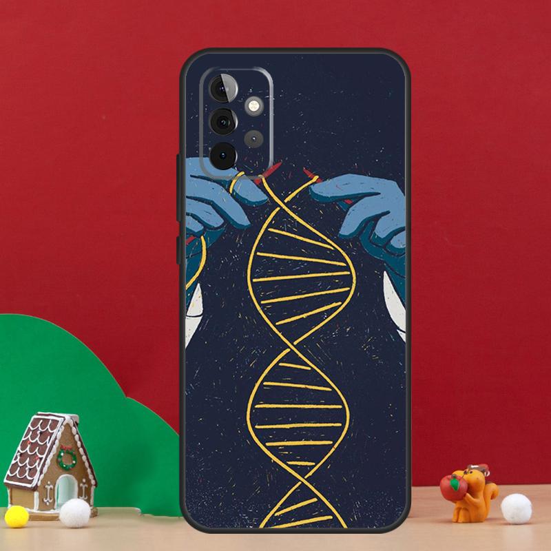 Biology and Chemistry Case For Samsung Galaxy A54 A06 A16 A26 A36 A56 A53 A32 A52 A33 A13 A55 A35 A15 A14 A34 A17