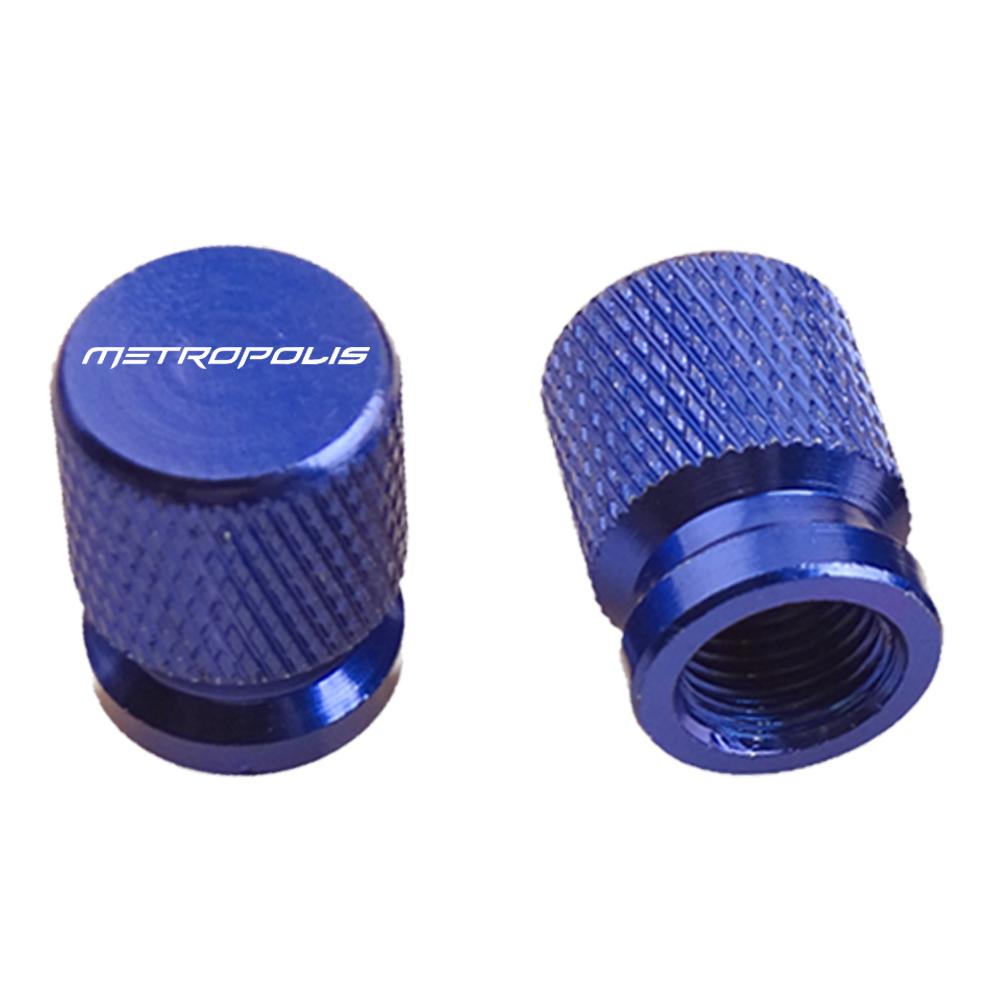 2X CNC Alloy Motorcycle Valve Cap for Peugeot Metropolis 400 GT SW 2020 2021 2022 2023 2024 2025 2026 2027 Motorcycle Valve Cap