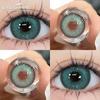 1Pair Korean Lenses Color Contact Lenses For Eyes Borwn Eyes Makeup Beauty Blue Eye Contacts Gray Pupils Green Lenses