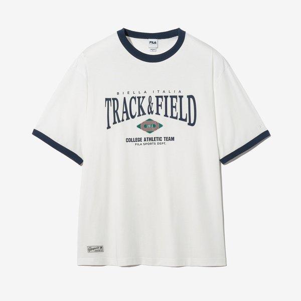 Fila Track And Field Graphic Ringer Tee