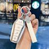 Чехол для ключей BYD: Совместим с Dolphin, Seagull, Song Plus, Qin DMI, Han EV, Tang, Seal, 06, Yuan Pro - Чехол-брелок