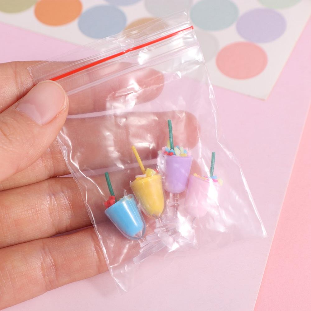 8Pcs/set Mini Ice Cream Figurines Cute Ice Cream Miniature Food Toys Model Photo Props