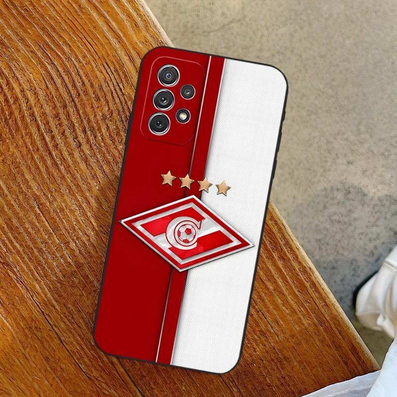 Русский Спартак Москва Футбольный Чехол для Телефона Для Samsung Galaxy S30 S23 S21 S22 S20 Ultra Fe S10 S8 S9 Note 20 10 Pro Plus Чехол