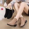 New Women's Shoes Brand Winter Snow Boots Women Plus Velvet Hote Boot Thick Furry Short Boots Non-slip British Cotton Shoes