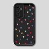 Мягкий чехол для Samsung Galaxy A26 A22 A33 A24 A13 A56 A36 A32 A14 A23 A12 A34 A16 Цветные сердца