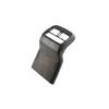 For BYD Han Ev Dm   Car Accessories Carbon Fiber Style Plated Armrest Box Rear Air Vent Frame Trim Cover