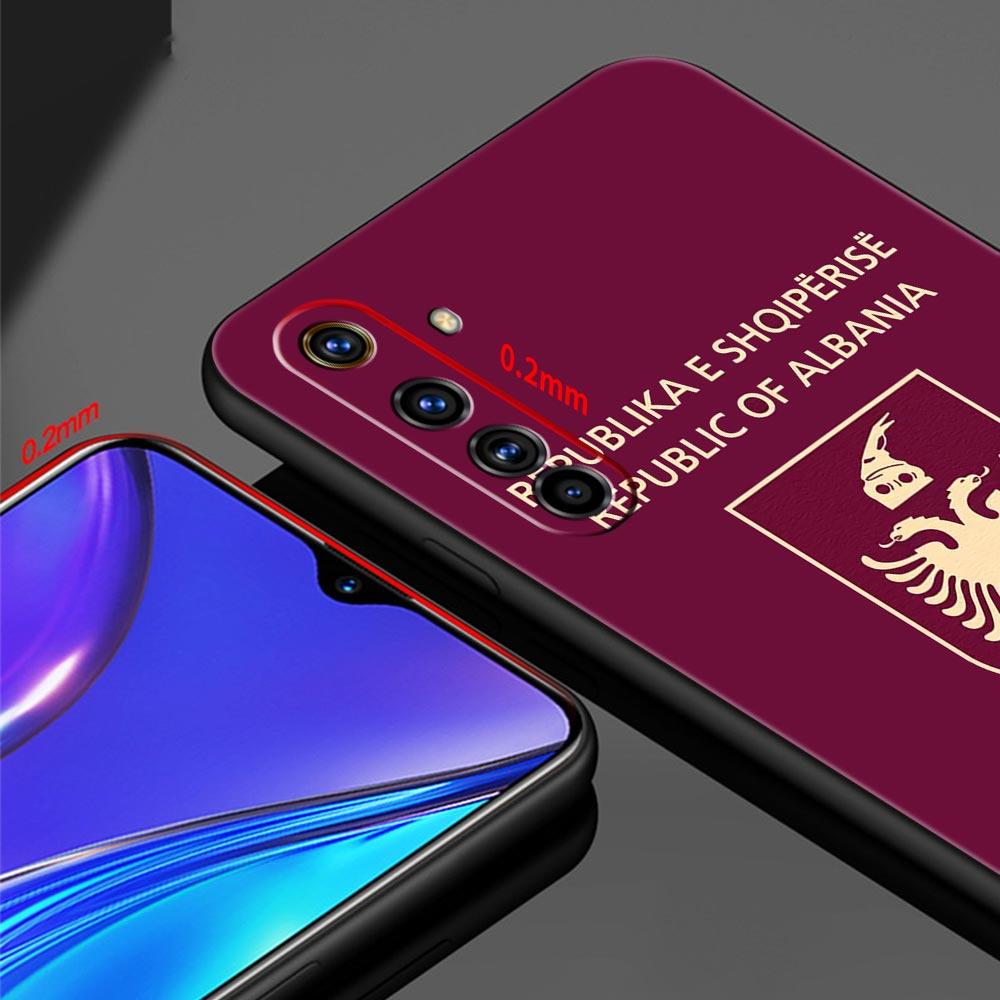 Паспорт Алжира и России для Realme 11 10 9 8 5G 7 6 GT2 Pro Plus C21 C11 C25 C35, мягкий чехол для Realme GT Neo 2 3 3T, чехол для телефона