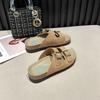 Slippers Platform Low Shoes Woman  Shale Female Beach Pantofle Luxury Slides Soft Sabot New Summer Designer Rome Fabri
