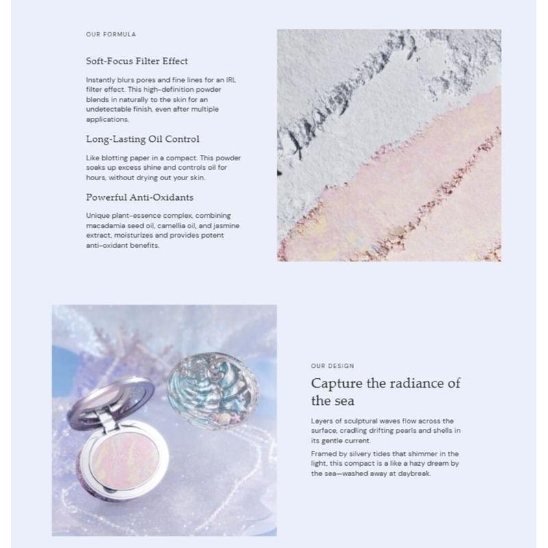 Flower Knows - Запеченная пудра «Жемчуг ракушки» - 2 цвета