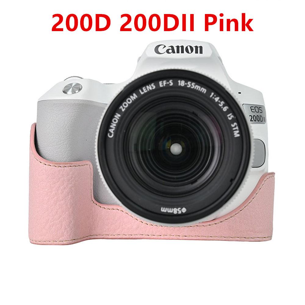 Получехол для камеры для Canon EOS R50V R50 R10 200D 200DII PowerShot V1 SX70HS Нижняя крышка с отверстием для батареи из ПУ кожи