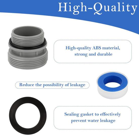 Pool Hose Adapter for Intex Swimming Pool Hose Conversion Connector Kit for Coleman Filter
