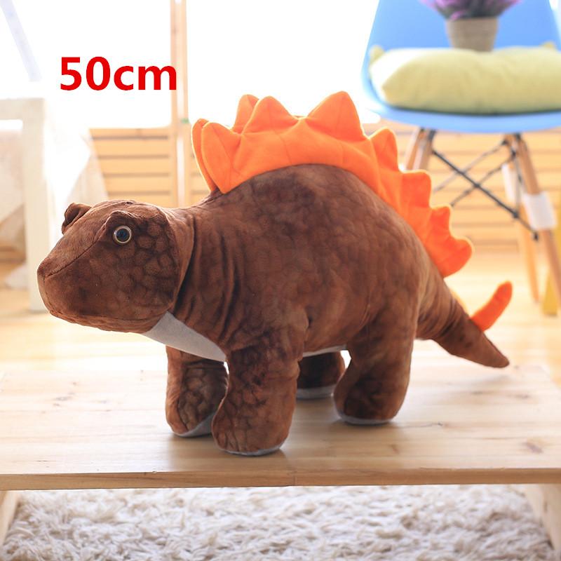 50cm-80cm Simulation Dinosaur Plush Toys Stuffed Animals Plush Dinosaur Pillow Tyrannosaurus Rex Dolls Kids Girls Gifts